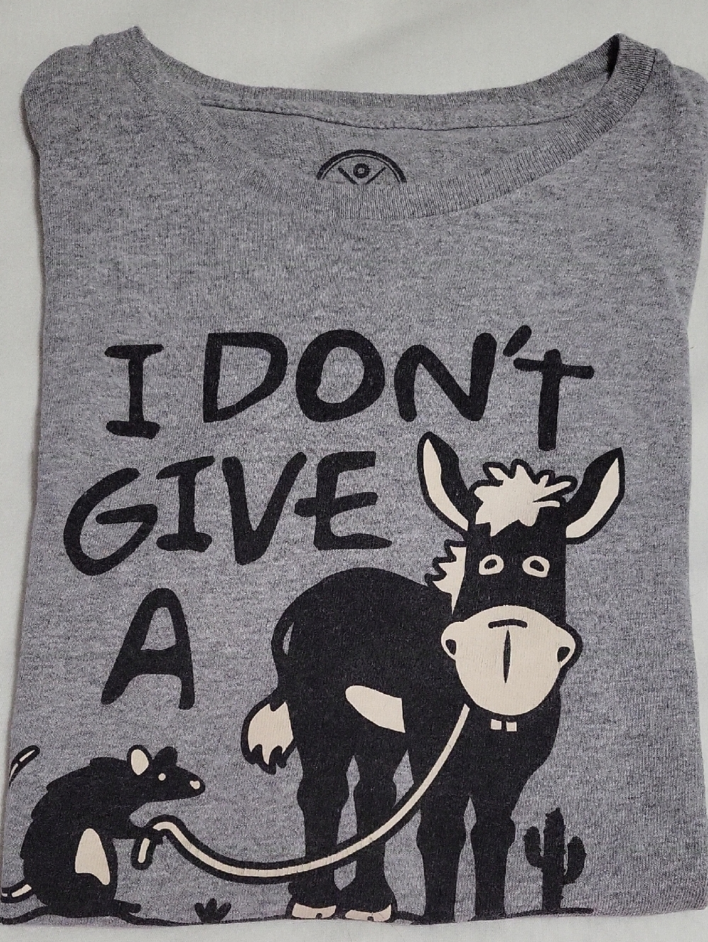 Shirt-I Don't Give a Cow #3117
